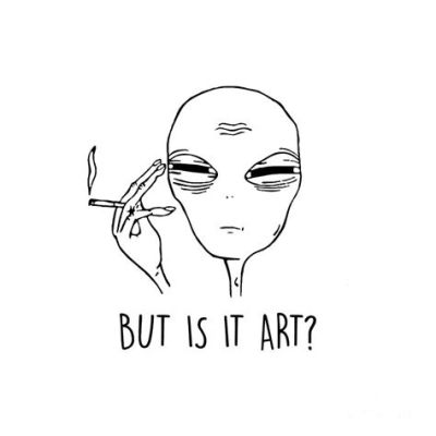 but is it art alien