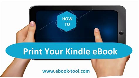 can you print kindle books?