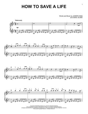 how to save a life sheet music how to choose the right sheet music for your performance