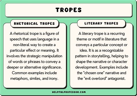 tropes meaning in books and the role of symbolism in narrative