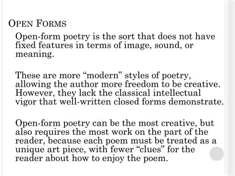 What Is Open Form Poetry: A Multifaceted Exploration